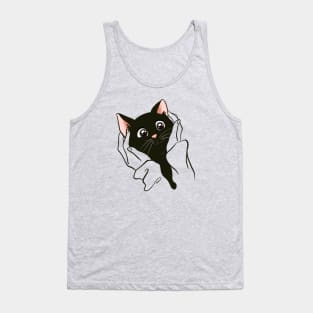 Pet my cat Tank Top